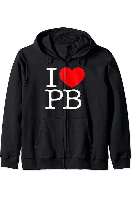Amazon.com: I Love (Heart) PB T-Shirt : Clothing, Shoes u0026 Jewelry