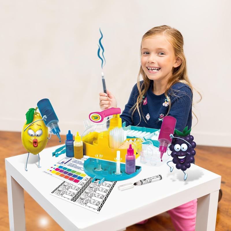 - Laboratorio de Rotuladores Olorosos Neón, Crea tus Propios Rotuladores Perfumados con Colores Neón, Actividad Creativa y Regalo para Niños, a Partir de 6 Años (Versión en español)