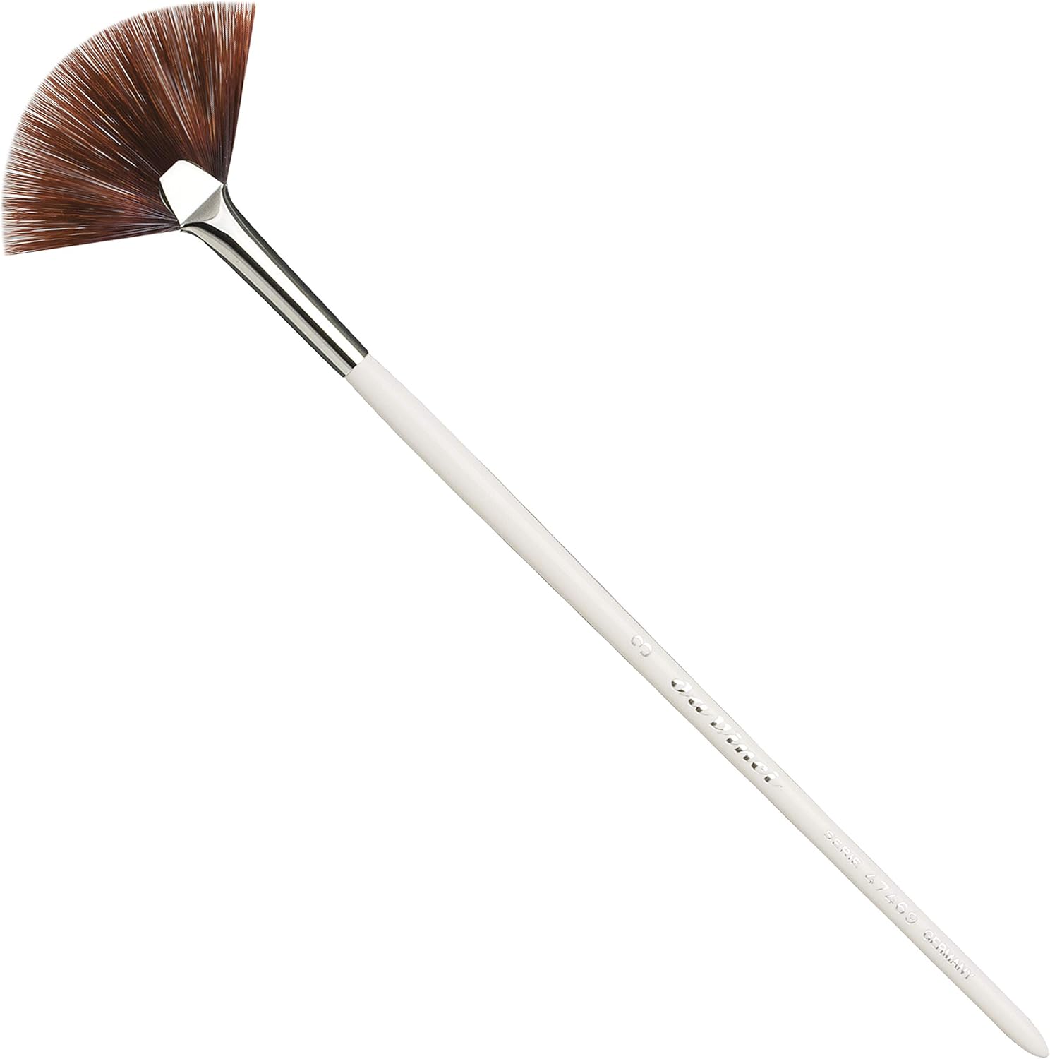 da Vinci MASK FAN BRUSH for face mask enzymatic peeling, fruit acid peeling / synthetic fibre / handmade in germany
