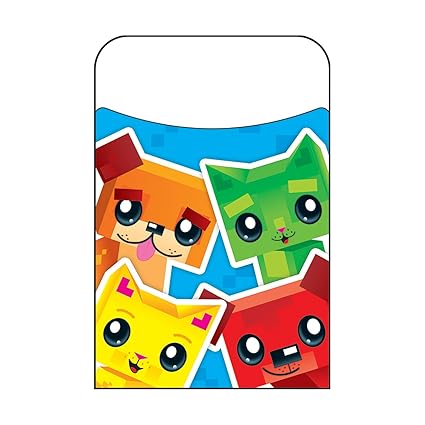 Trend Enterprises Block Stars! Buddies Terrific Pockets (40 Piece), 3-1/2 5-1/4