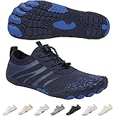 SIOSNETA Hike Barefoot Shoes for Women Men, Breathable Non-Slip Athletic Footwear, Wide Toe Water Shoes for Hiking, Non-Slip Neuropathy Shoes for Women Men, Grounded Comfort wear