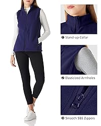Outdoor Ventures Women's Polar Fleece Zip Vest