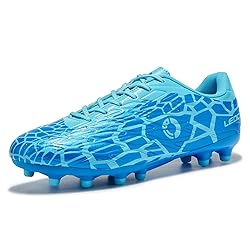 LEOCI Men's Soccer Cleats Women's Football Shoes