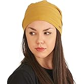 CHARM Womens Light Weight Summer Beanie - Mens Slouchy Beanie Knit Cotton Chemo Hat