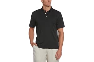 Cubavera Men's Essential Textured Performance Polo Shirt, Moisture-Wicking Technology, Regular Fit