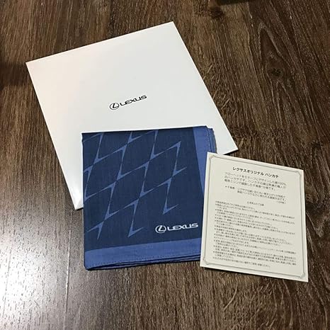 Amazon Co Jp レクサス Lexus ノベルティ ハンカチ 綿100 ホビー 通販