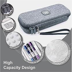 PROHAPI Hard Stethoscope Case, Large Stethoscope