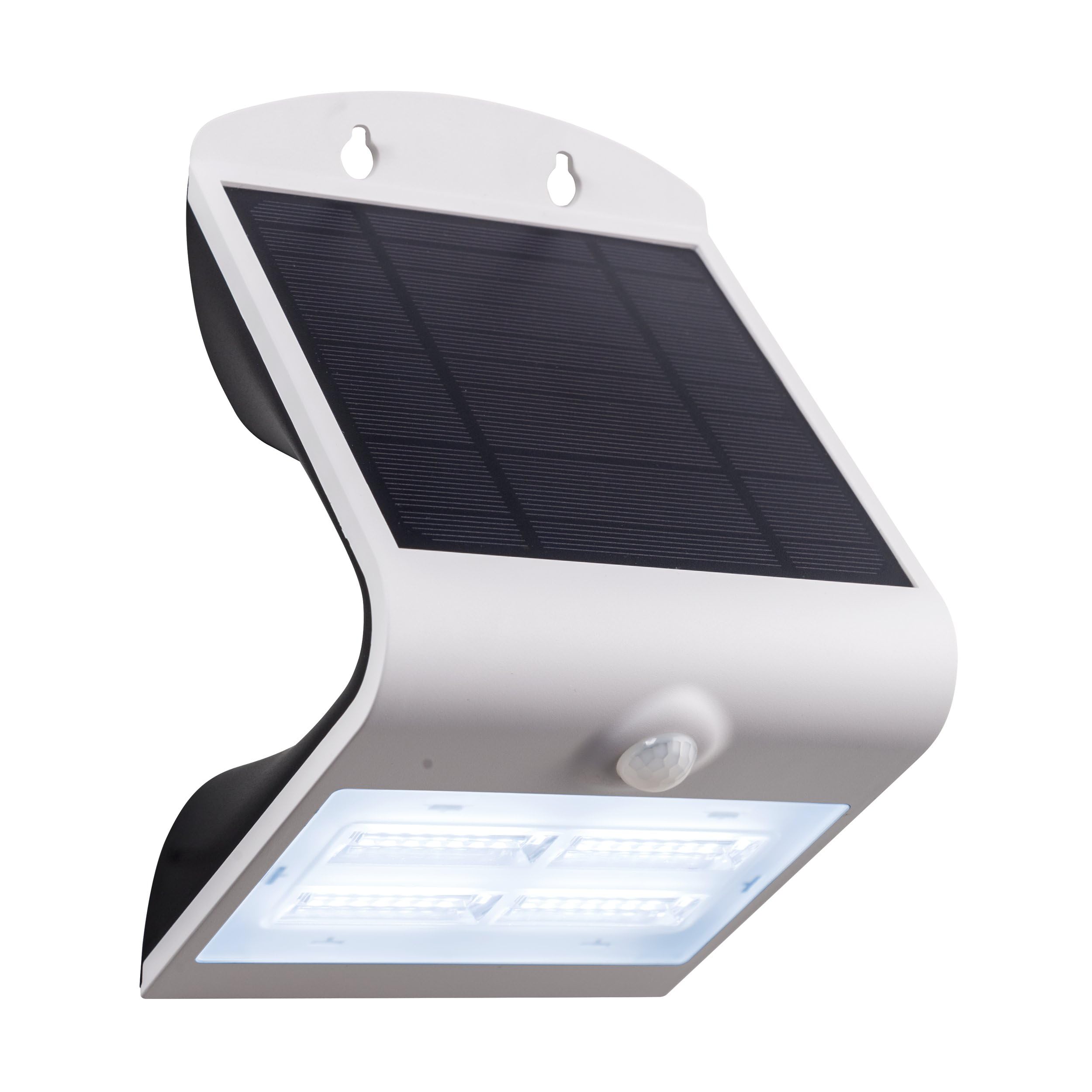 Eglo 98757 LAMOZZO Solar-LED Wall Light with Sensor in White
