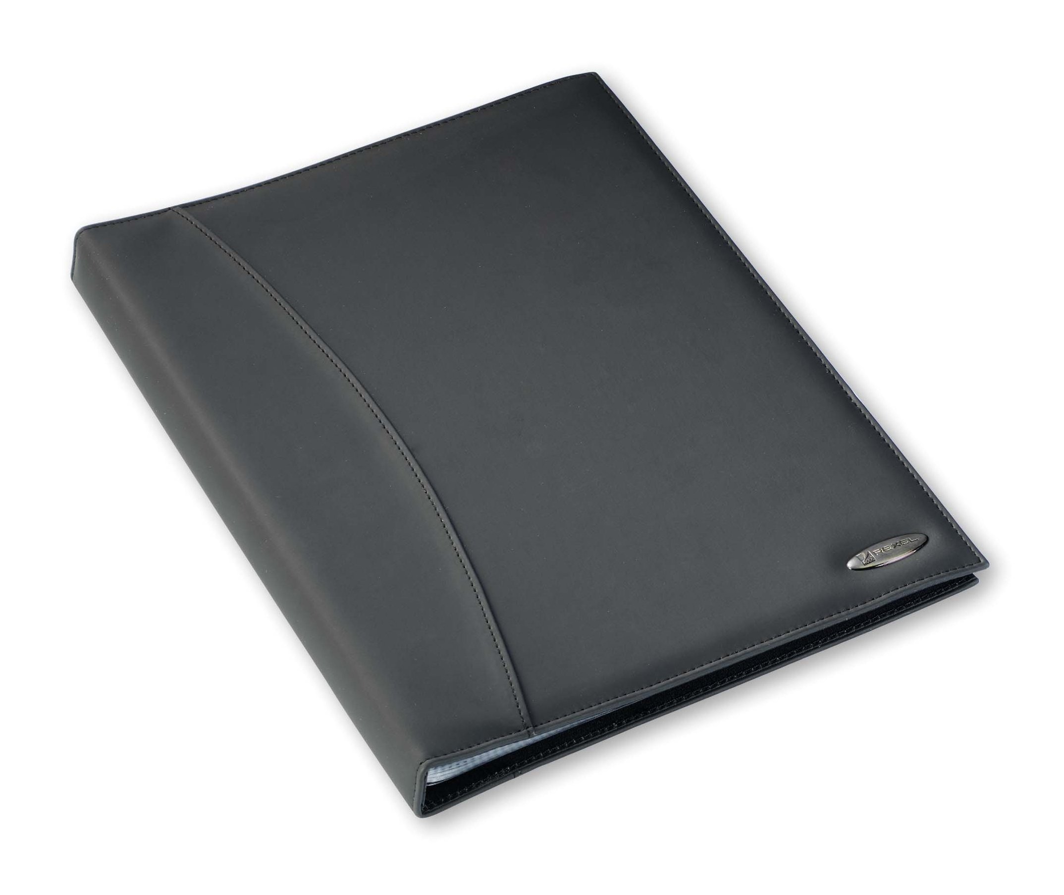 Rexel Soft Touch Display Book A4 Black Smooth Leather (36 Pockets)