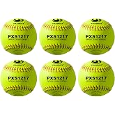 PHINIX Safety Softball Official Size and Weight for Training and Recreational Play 11" &amp; 12" Options