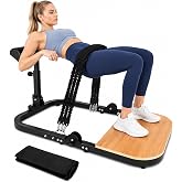 Hip Thrust Machine for High Resistance Glute Workout Equipment,Glute Machine Home Gym Hip Thrust Bench Comes with 50, 100, and 150 Lbs of Resistance