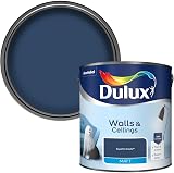 Dulux Walls & Ceilings Matt Emulsion Paint Sapphire Salute 2.5L