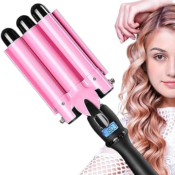 Amazon Com 3 Barrel Curling Iron Hair Tools Curling Iron Fast