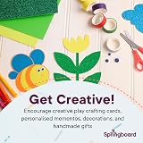 Springboard Glitter Card Sheets A4 10-Pack 290gsm Assorted Colours view 3
