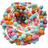 QUARKZMAN 10 Yards Pom Pom Ball Fringe Trim, Ribbon Produktbild-Vorschau 6