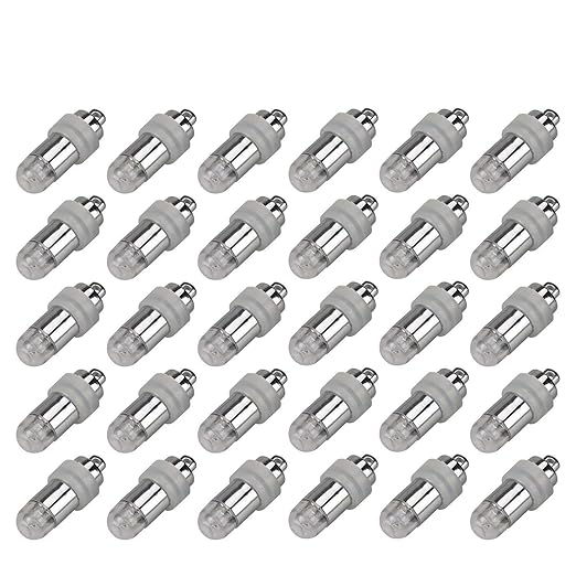 Led Luftballons Blinker, Mini Batteriebetrieben Luftballons Party LED Licht [30 Pack, Wasserdichte], Lichter für Papierlatern