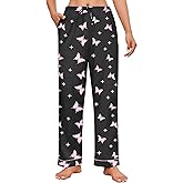 Ekouaer Womens Pajamas Pant Soft Drawstring Pjs Bottoms Comfy Sleep Pants Casual Printed Lounge with Pockets