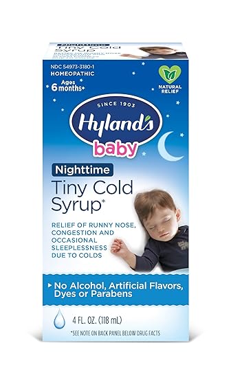 hyland's baby nighttime
