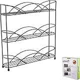 9er-Set Kleine Kunststoff Box Aufbewahrungsbox mit Deckel - Stapelbarer