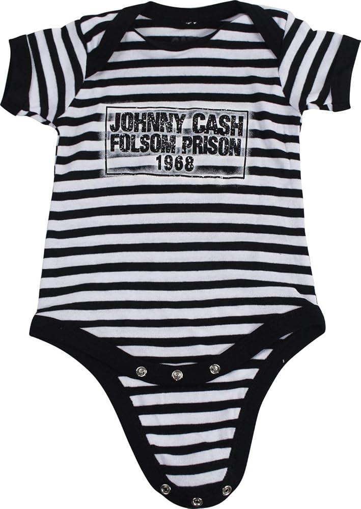 black and white striped onesie