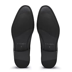 CGRRBW Black Leather Chelsea Boots Men Dress Boots