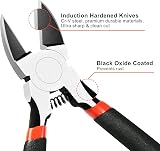 BOENFU 2 Pack 6 Inch Flush Cutters Wire Cutters Precision Side Cutter Ultra view 2