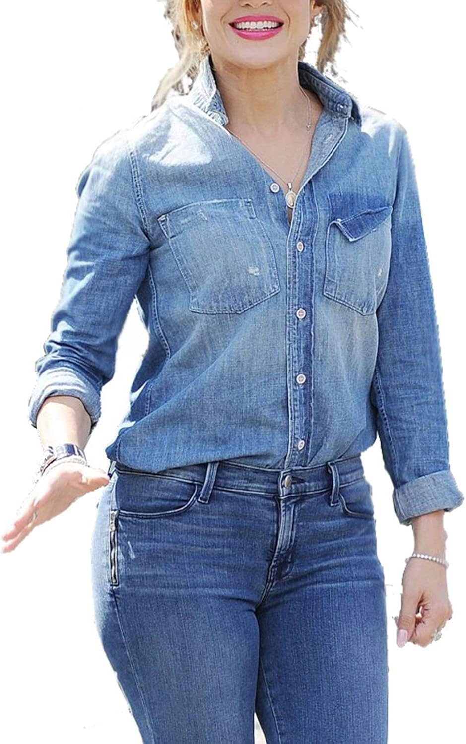 camisas de vestir con jeans