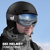 Odoland Frameless OTG Ski Goggles with Detachable Magnetic Lens Anti-Fog UV400 view 6