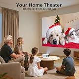 Yoton Y3 Mini Projector 2026 720P Auto Keystone 360° Rotating Portable Black view 6
