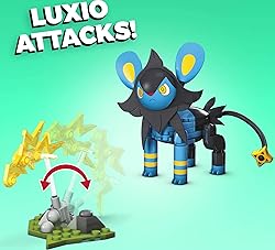 Mega Construx Pokemon Luxio Construction Set with