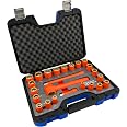 24 Pc 3/8" Drive Insulated Socket Set, 1000V, SAE & Metric, Made in USA