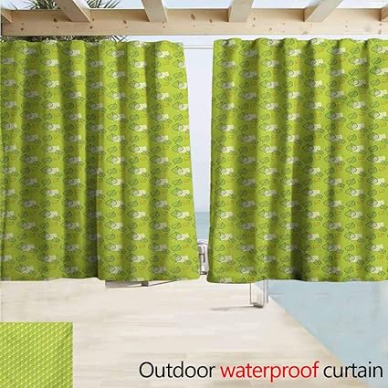 Amazon Com Zmacdk Green Curtains For Living Room Abstract