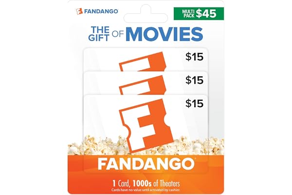 Fandango Physical Gift Card