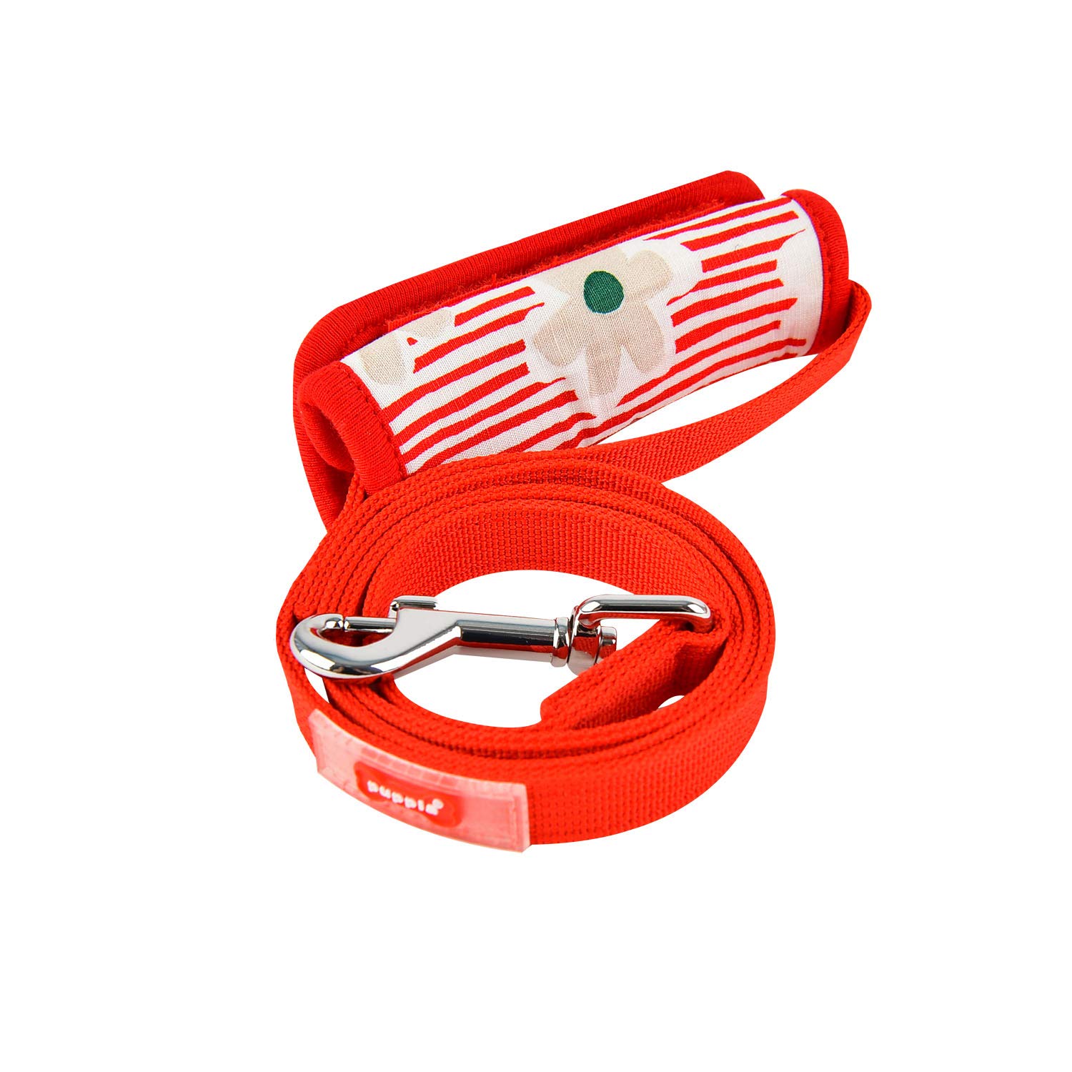 Puppia PATA-AL1714-RD-M Verna Lead Red M Dog Lead