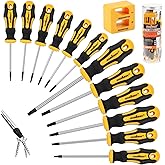 HORUSDY 13-Piece Magnetic Torx Screwdrivers Set | T5 - T40 Magnetic Torx Screw drivers Set | Star Screwdriver Set