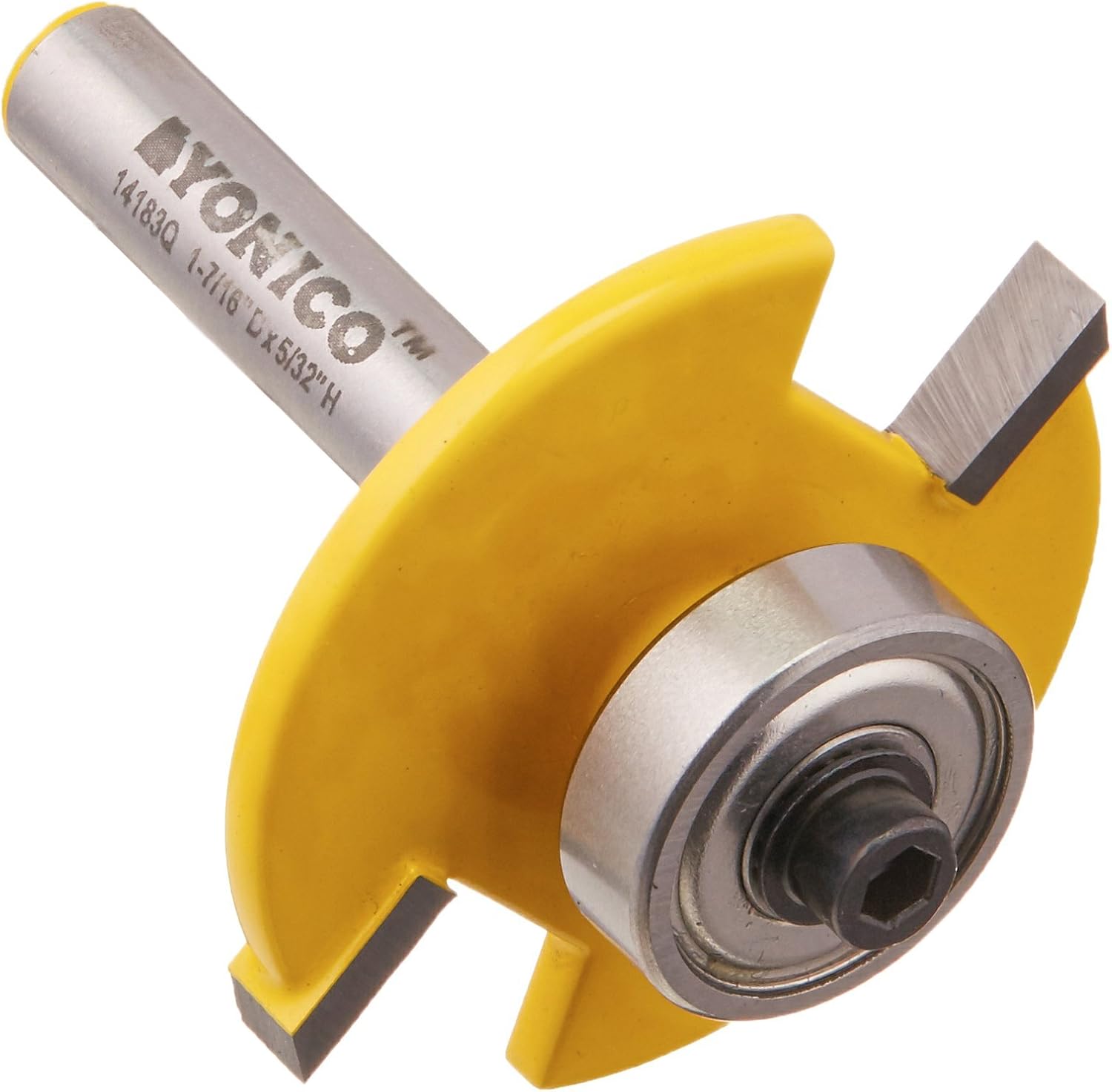 Yonico 14183q 10 Biscuit Joint Slot Cutter Router Bit 1/4Inch Shank