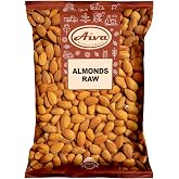 AIVA Natural Whole Raw Almonds - 5 lb, Grown in the USA, Raw Whole Almonds