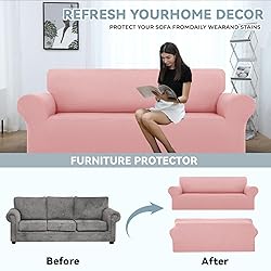 LURKA Stretch Sofa Slipcovers 1 Piece Couch Covers