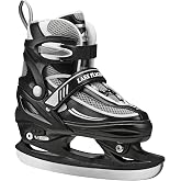 Lake Placid Summit Adjustable Youth Ice Skates | Adjustable ice skates for growing feet with easy-fit closures, comfort padding and durable blades for beginner skating.