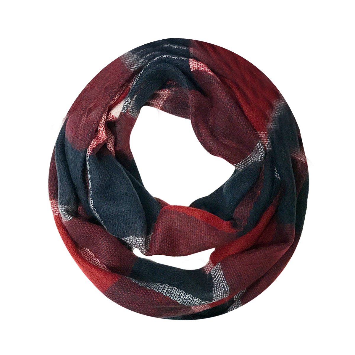 Bowbear Soft Touch Winter Warm Tartan Infinity Scarf Bowbear Soft Touch Winter Warm Tartan Infinity Scarf
