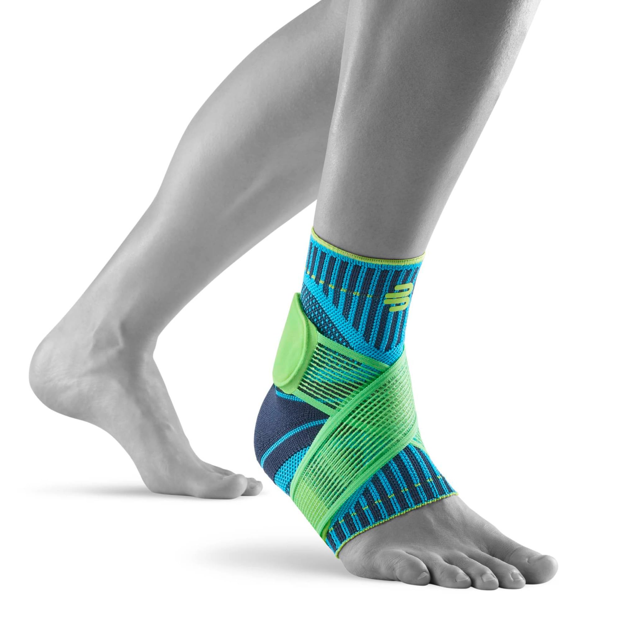 Photo 1 of Bauerfeind Sports Ankle Support - Ankle Brace for Stabilization & Protection - Figure-8 Taping Strap - Targeted Compression - Lightweight & Durable