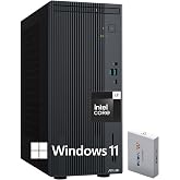 ASUS V500 Home &amp; Business Desktop Computer Intel Core i7 (Up to 4.9GHz), 16GB RAM, 512GB PCIe + 500GB External, Display Port, WiFi 6, HDMI, Keyboard &amp; Mouse, 2-Monitor Support 4K, Windows 11