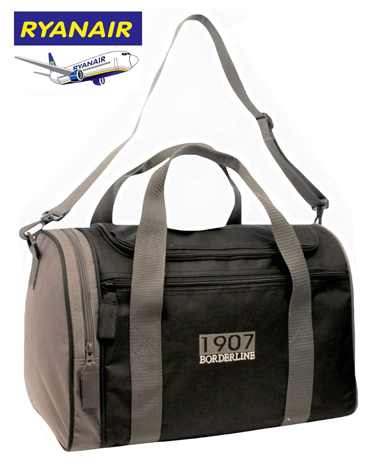 Ryanair Approved Free Shoulder Hand Cabin Luggage Bag Travel Holdall