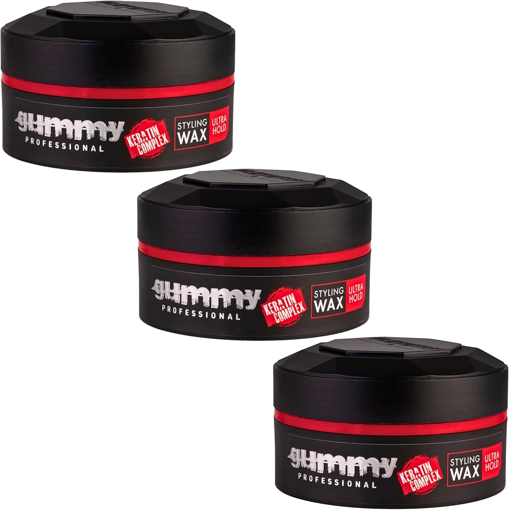 Cocall Gummy Hair Wax 150ml Ultra Hold Moisturization Bright Look Pack of 3