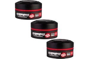 Gummy Fonex Professional Ultra Hold Hair Styling Wax 150ml (Pack of 3)