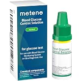 Metene TD-4116 Control Solution, Level 2, Used with metene TD-4116 Blood Glucose Monitor Kit