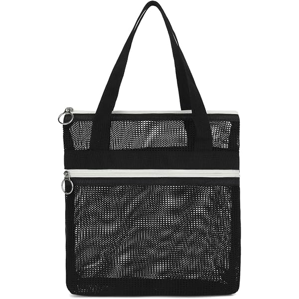 Portable Shower Caddy Tote Bag - Large Quick-Dry Mesh Bag With Hook For College, Gym, Travel - View #10