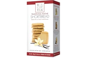BISCOTTEA Traditional Shortbread Cookies (8 Cookies)