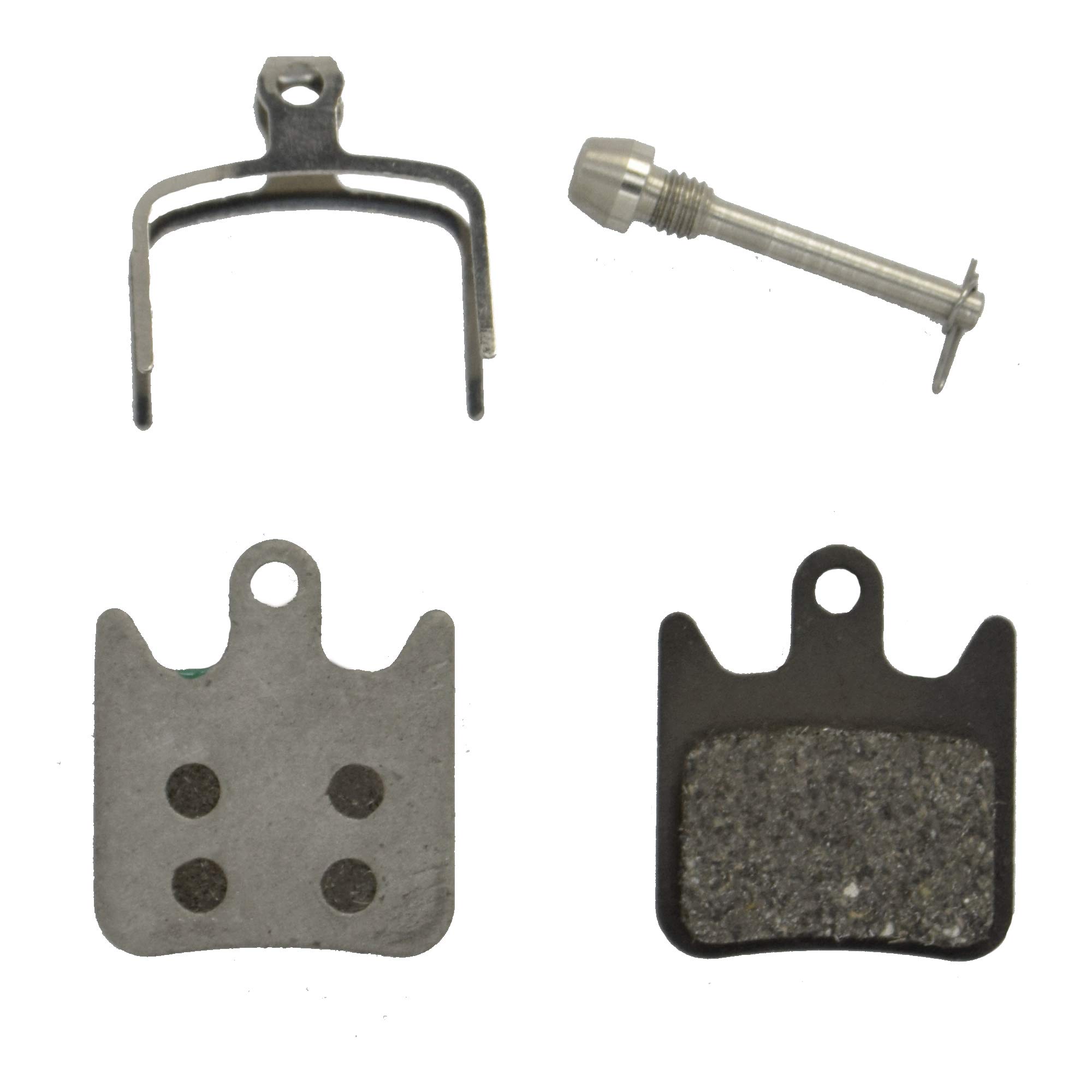 EBC Brakes CFA487 Disc Brake Pads, Compatible with Hope X2, Green – Organic (Standard)