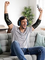 Elbow Compression Sleeve (1 pair),Elbow Brace for